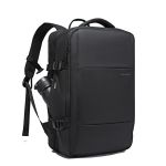 Σακίδιο Ταξιδιού Καμπίνας BANGE 1908 Plus Μαύρο 49L – Laptop 17,3” για Όλες τις Αεροπορικές, με USB & Επέκταση