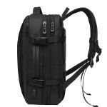 Σακίδιο Ταξιδιού Καμπίνας BANGE 1908 Plus Μαύρο 49L – Laptop 17,3” για Όλες τις Αεροπορικές, με USB & Επέκταση