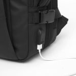 Σακίδιο Ταξιδιού Καμπίνας BANGE 1908 Plus Μαύρο 49L – Laptop 17,3” για Όλες τις Αεροπορικές, με USB & Επέκταση