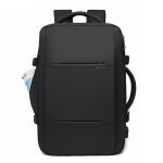 Σακίδιο Ταξιδιού Καμπίνας BANGE 1908 Plus Μαύρο 49L – Laptop 17,3” για Όλες τις Αεροπορικές, με USB & Επέκταση