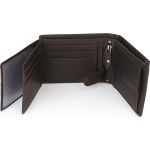 Δερμάτινο Ανδρικό Πορτοφόλι Chesterfield C08.0204A01 Καφέ με RFID Προστασία – Premium Wax Pull Up Δέρμα