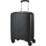 Βαλίτσα Καμπίνας 55x38x20 Verage Diamond 18106 Μαύρο 46L | Premium Πολυπροπυλένιο για Ryanair & Aegean