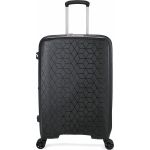 Βαλίτσα Μεσαία 68x45x28 Verage Diamond 18106 Μαύρο 89L | Premium Πολυπροπυλένιο, Έως 20kg & Άθραυστη