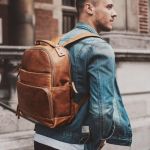 Δερμάτινο Σακίδιο Πλάτης Chesterfield Austin C58.018431 Κονιάκ – Θήκη Laptop 14