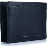 Ανδρικό Δερμάτινο Πορτοφόλι Guy Laroche 62902 Dark Blue | Για Ταυτότητα – RFID Προστασία | 7 Θέσεις Καρτών
