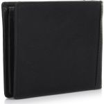 Δερμάτινο Ανδρικό Πορτοφόλι Chesterfield C08.0201A00 Μαύρο με RFID Προστασία από Wax Pull Up Δέρμα – Vintage