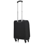 Βαλίτσα Καμπίνας DIPLOMAT ZC444-S Μαύρο 55x40x20 – Ελαφριά με 4 Ρόδες & Ιδανική για Όλες τις Αεροπορικές.