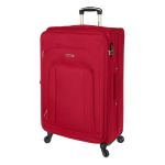 Σετ Βαλίτσες Τριάδα (S, M, L) Diplomat ZC444 SET3 Κόκκινο – Επεκτάσιμες | Υφασμάτινες – Ελαφριές & Ανθεκτικές
