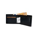 Δερμάτινο Ανδρικό Πορτοφόλι Λεπτό Chesterfield Walid C08.036200 Μαύρο με RFID Προστασία – Premium Wax Pull Up Δέρμα