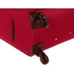 Βαλίτσα Καμπίνας DIPLOMAT ZC444-S Κόκκινο 55x40x20 – Ελαφριά με 4 Ρόδες & Ιδανική για Όλες τις Αεροπορικές.
