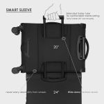 Βαλίτσα Καμπίνας Verage Toledo VG21002-S Μαύρο 55cm 45L | Premium – Ελαφριά Με Φακό & 4 Ρόδες