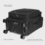 Βαλίτσα Καμπίνας Verage Toledo VG21002-S Μαύρο 55cm 45L | Premium – Ελαφριά Με Φακό & 4 Ρόδες