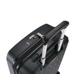 Βαλίτσα Μεσαία 68x45x28 Verage Diamond 18106 Μαύρο 89L | Premium Πολυπροπυλένιο, Έως 20kg & Άθραυστη