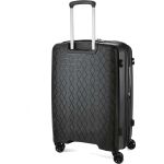 Βαλίτσα Μεσαία 68x45x28 Verage Diamond 18106 Μαύρο 89L | Premium Πολυπροπυλένιο, Έως 20kg & Άθραυστη