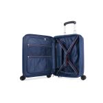 Βαλίτσα Καμπίνας 55x38x20 Verage Diamond 18106 Μπλε 46L | Premium Πολυπροπυλένιο για Ryanair & Aegean