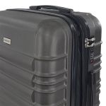 Βαλίτσα Μεγάλη 75x47x30/34 FORECAST DQ2207 Ανθρακί 115L | Με 4 Ρόδες | Ιδανική για 23kg και Άνω