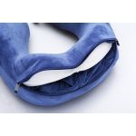 Ανατομικό Μαξιλάρι Αυχένα Travel Blue 216 με Κουκούλα Memory Foam – Αυχένα & Μάσκα Ματιών 2-σε-1