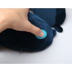 Ανατομικό Μαξιλάρι με Μασάζ Travel Blue 217 Μπλε | Memory Foam & Μασάζ 3 Ταχυτήτων | Ιδανικό για Αεροπλάνο