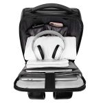 Γνήσιο Δερμάτινο Business Σακίδιο Bange 6622 Μαύρο 23L | Laptop 15.6