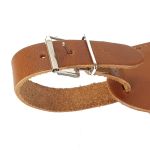 Δερμάτινη Ετικέτα Βαλίτσας  SISSI LEATHER 00816-Tabac