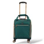 Μικρή Βαλίτσα Καμπίνας 46x35x20 Diplomat Monaco ZC9001-XS με 4 Ρόδες Πράσινο – Χειραποσκευή 23L Underseat