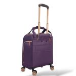 Μικρή Βαλίτσα Καμπίνας 46x35x20 Diplomat Monaco ZC9001-XS με 4 Ρόδες Μωβ – Χειραποσκευή 23L Underseat