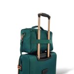 Νεσεσέρ Καλλυντικών / Ταξιδίου Diplomat Monaco ZC9001-V32 Πράσινο 11L | Μεγάλο & Αδιάβροχο με Ιμάντα & Υποδοχή Βαλίτσας
