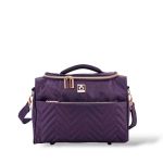 Νεσεσέρ Καλλυντικών / Ταξιδίου Diplomat Monaco ZC9001-V32 Μωβ 11L | Μεγάλο & Αδιάβροχο με Ιμάντα & Υποδοχή Βαλίτσας