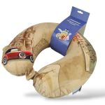 Μαξιλάρι Ταξιδίου Diplomat ACPIL4 Vintage Μπεζ | Memory Foam & Βελούδινη Υφή – Ανατομική Στήριξη