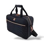 Τσάντα Ταξιδίου Diplomat Monaco ZC9001-40 Μαύρο 40x28x15 | 16L Χειραποσκευή Καμπίνας για Κάτω από το Κάθισμα