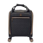Μικρή Βαλίτσα Καμπίνας 46x35x20 Diplomat Monaco ZC9001-XS με 4 Ρόδες Μαύρο – Χειραποσκευή 23L Underseat