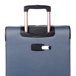 Σετ Βαλίτσες Τριάδα (S, M, L) Diplomat ZC6040 The Athens Collection Μπλε | Υφασμάτινες με Διπλή Ύφανση & Cabin 55x40x20