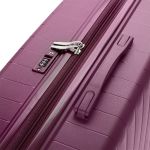 Μεσαία Βαλίτσα 65x42x25 Verage GM24010W  Φούξια – Πολυπροπυλένιο με TSA | Σκληρή για 20-23 Κιλά (Επεκτάσιμη)