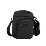 Ανδρικό Τσαντάκι Ώμου POLO 907007-2002 Μαύρο – Αδιάβροχο & Με Πολλές Τσέπες