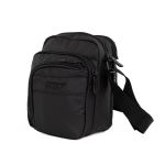 Ανδρικό Τσαντάκι Ώμου POLO 907007-2002 Μαύρο – Αδιάβροχο & Με Πολλές Τσέπες
