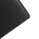Ανδρικό Δερμάτινο Πορτοφόλι RFID Diplomat MN411 Μαύρο/Μπλε με Θήκες για Κάρτες και Κέρματα