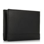 Δερμάτινο Ανδρικό Πορτοφόλι Diplomat MN111 Μαύρο με RFID & 9 Θήκες Καρτών