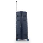 Βαλίτσα Μεγάλη DIELLE 100-70 Μπλε 77cm – Ανθεκτική Πολυπροπυλένιο με Επέκταση & TSA Κλειδαριά