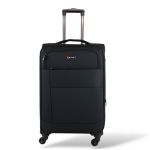 Βαλίτσα Μεσαία Rain RB2007 65εκ Μαύρο – Υφασμάτινη, Ανθεκτική, Αδιάβροχη & με 4 Ρόδες