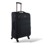 Βαλίτσα Μεσαία Rain RB2007 65εκ Μαύρο – Υφασμάτινη, Ανθεκτική, Αδιάβροχη & με 4 Ρόδες