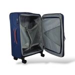 Μεσαία Βαλίτσα 68x43x30 Υφασμάτινη Diplomat Venice ZC6101-M Μπλε 75L | Premium  Αποσκευή – Επεκτάσιμη για 20 Κιλά