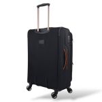 Σετ Βαλίτσες Τριάδα Υφασμάτινες (S, M, L) Diplomat Venice ZC6101 Μαύρο | Premium με Επέκταση & Διπλές Ρόδες