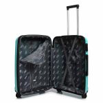 Σετ 2 Βαλίτσες (Καμπίνας & Μεσαία) Seagull SG180 Σιέλ | Άθραυστο Πολυπροπυλένιο, με Επέκταση & Ρόδες