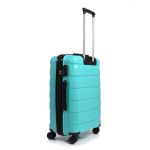 Σετ Βαλίτσες Τριάδα (S, M, L) Seagull SG180 Σιέλ – Άθραυστο Πολυπροπυλένιο με Επέκταση & 4 Ρόδες