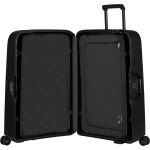 Premium Μεγάλη Βαλίτσα Samsonite Magnum Eco 139847 75εκ Μαύρο 104L | με Κλιπ & Κλείσιμο 3 Σημείων | Πολυπροπυλένιο