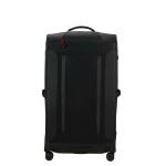 Premium Βαλίτσα / Τροχοτσάντα Samsonite Ecodiver 140886-1041 Μαύρη 79cm 117L | 4 Διπλές Ρόδες & 100% Αδιάβροχη