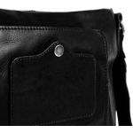 Δερμάτινο Τσαντάκι Ώμου Chesterfield C48.062100 Μαύρο Bodin – Premium Pull-Up Δέρμα