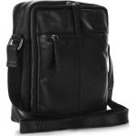 Δερμάτινο Τσαντάκι Ώμου Chesterfield Alva C48.095500 Μαύρο – Premium Pull-Up Δέρμα με Πολλαπλές Θήκες