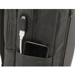 Ανδρικό Σακίδιο Πλάτης Μεγάλο POLO 902009 Μαύρο – με USB & Laptop 17” –  Αδιάβροχο, Οργανωμένο & Tech Ready