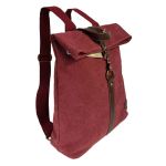 Σακίδιο Πλάτης Rolltop RCM 17400 Μπορντό Αδιάβροχο με Θήκη Laptop 14